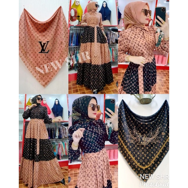 NEW MAXY DRESS ORIGINAL BY SHR/NEW MAXY DRESS ORI BY SHR/GAMIS SHR/MAXY DRESS PREMIUM