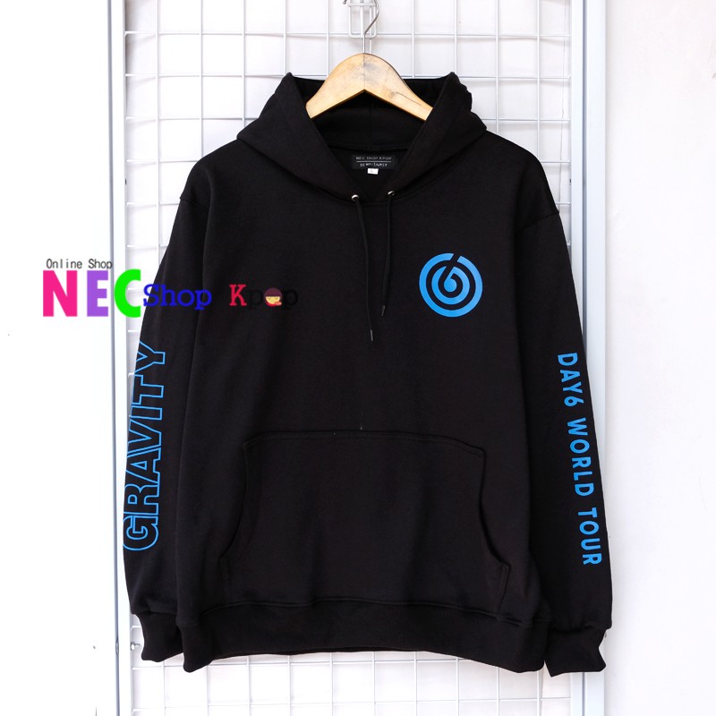 Day6 World Tour Gravity in Europe Hoodie - Wonpil, Jae Park, YoungK, Jun Hyeok, Sungjin, Dowoon