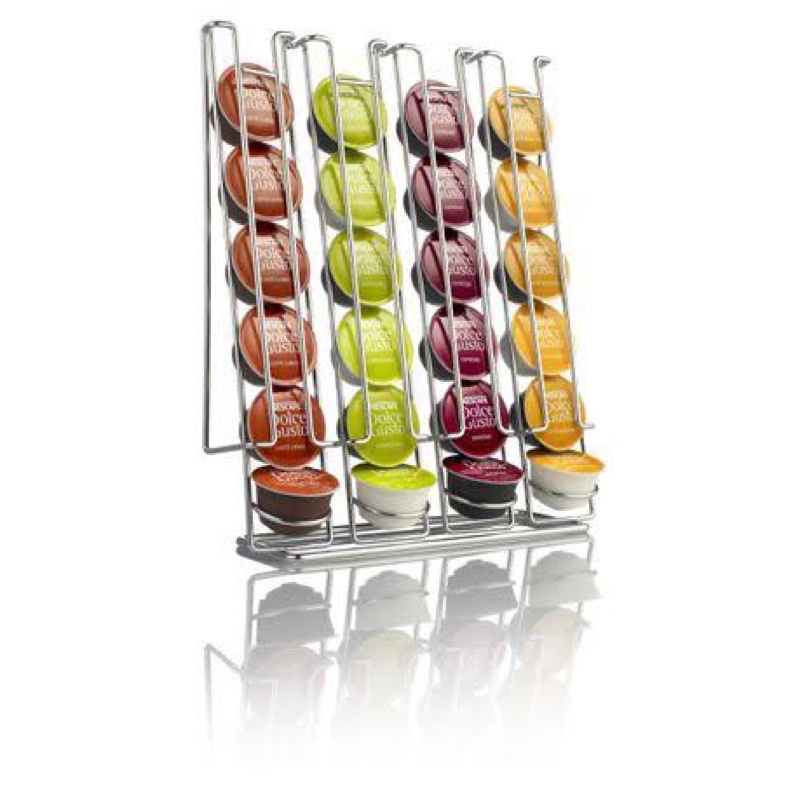 Nescafe Dolce Gusto Metal Wire Capsule Rak Holder Rack Tempat Kapsul - Original NDG