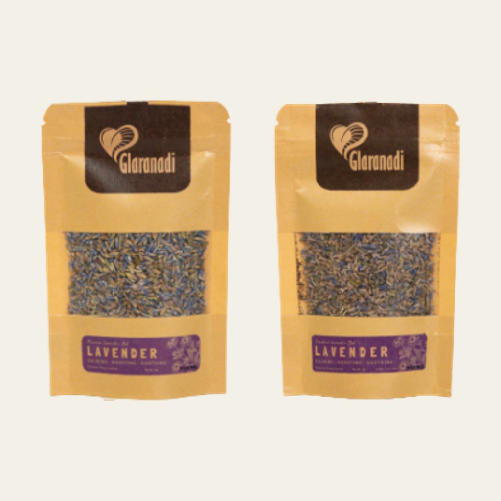 GLARANADI - Teh Relax and Calming / Bunga Lavender (Lavender Flower Tea) 50 g