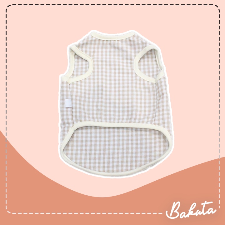 Baju Kucing Tank Edisi Bokumo Tank Lucu Untuk Kucing dan anjing / Baju Kucing Termurah Size XS-XL Untuk Small Cat / Kitten