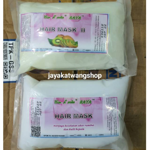 HINDARTO MASKER RAMBUT 900 gr Aroma Kiwi / Susu Hair Mask