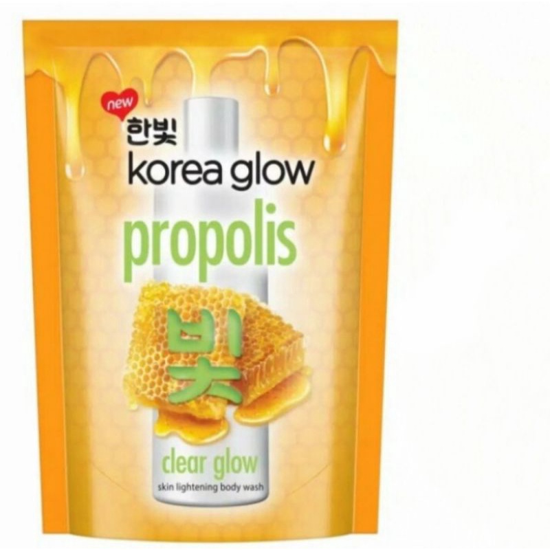 KOREA GLOW  CAMELIA SOFT GLOW 200ml Korea Glow Propolis Bodywash Sabun Cair