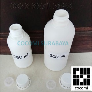 Jual Botol Plastik HDPE 250 ml Agro Labor Sample 250ml Putih Natural ...