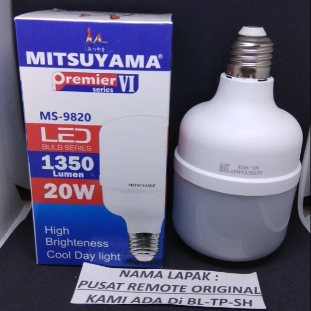 BOHLAM LAMPU LED MITSUYAMA PREMIER 20W 20 WATT ORIGINAL