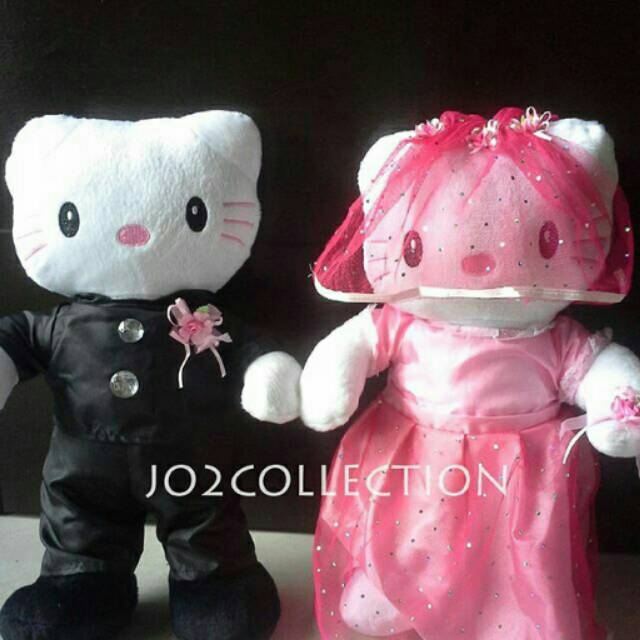 Boneka Hello Kitty Wedding