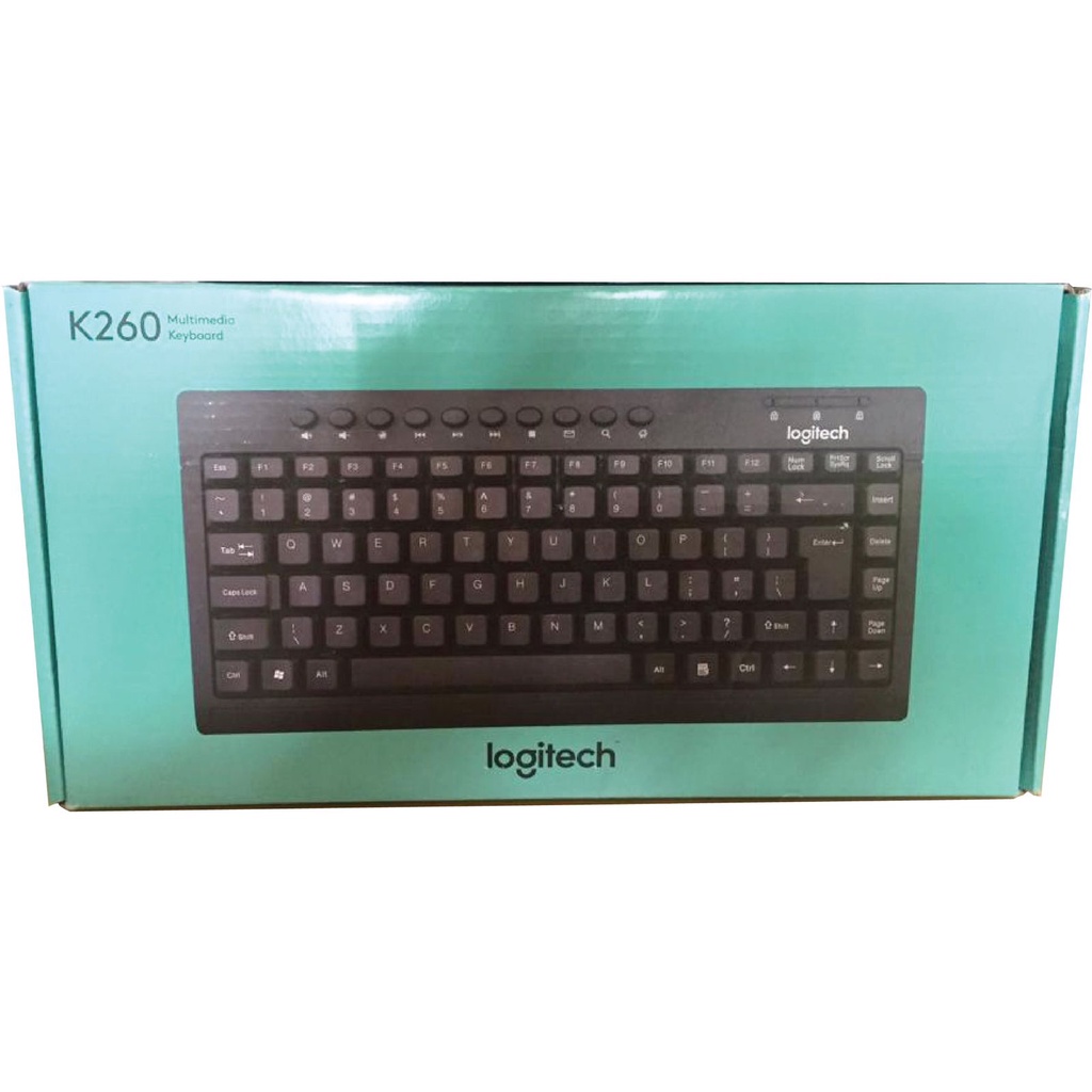 Keyboard Kabel USB Logitech K260 Drive Officie Multimedia Aksesoris Handphone Hp GALLERYONE gallery one