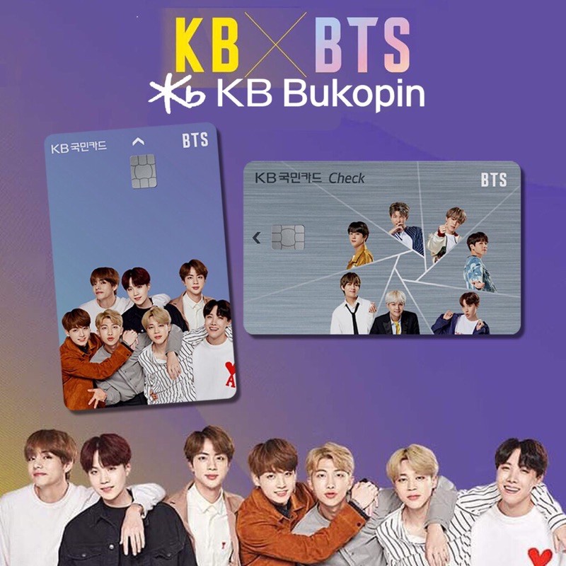 KB BTS BUKOPIN | STIKER KARTU ATM / SKIN KARTU ATM / DEBIT / EMONEY / CREDIT CARD / GARSKIN