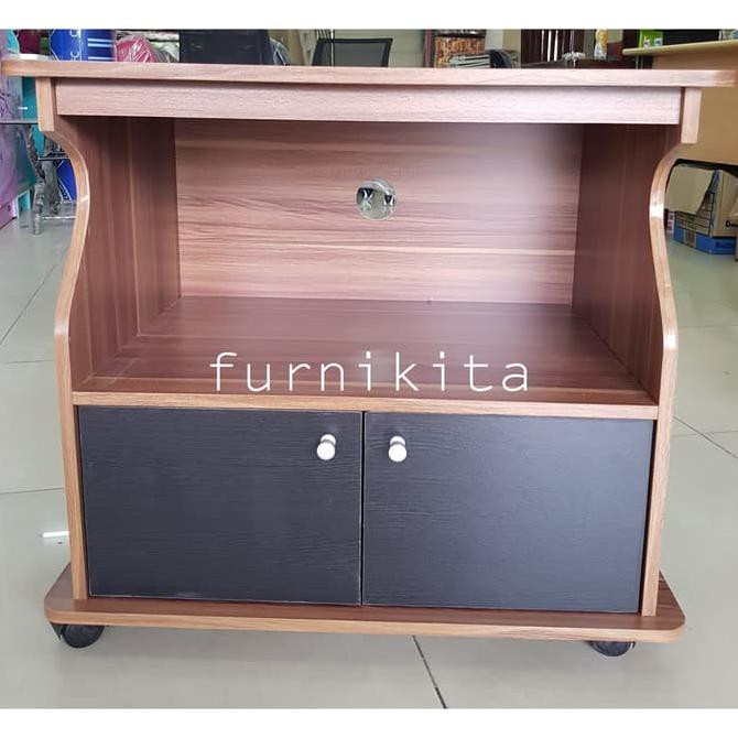 Rak Tv Meja Tv Murah Minimalis - Hitam Lowienjan24
