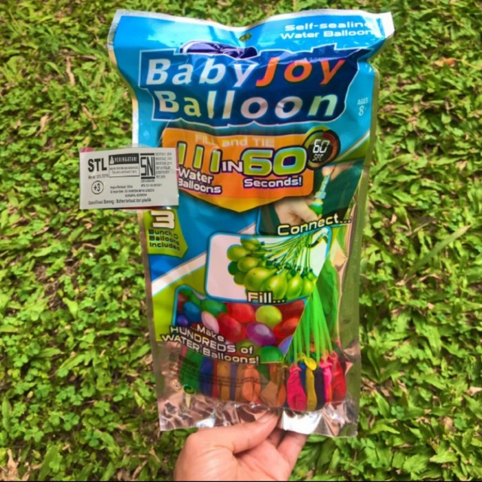 Mainan Anak Perang Balon Air Isi 111 Perang Balon Magic Water Baloon