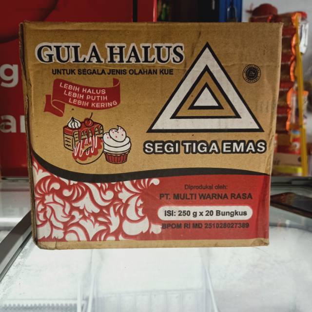 

Gula Halus merk Segitiga emas