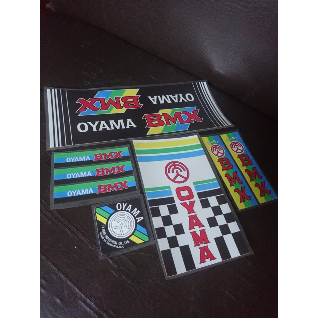 Decal Old School BMX Oyama 80s