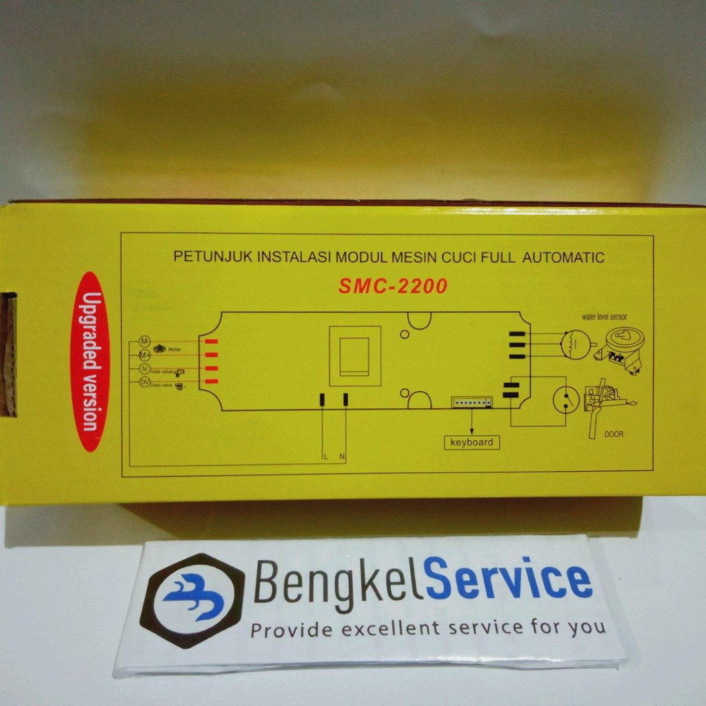 Modul PCB Modul Mesin Cuci Otomatis 1 Tabung Top Loading Universal Multi Semua Merek Mesin Cuci