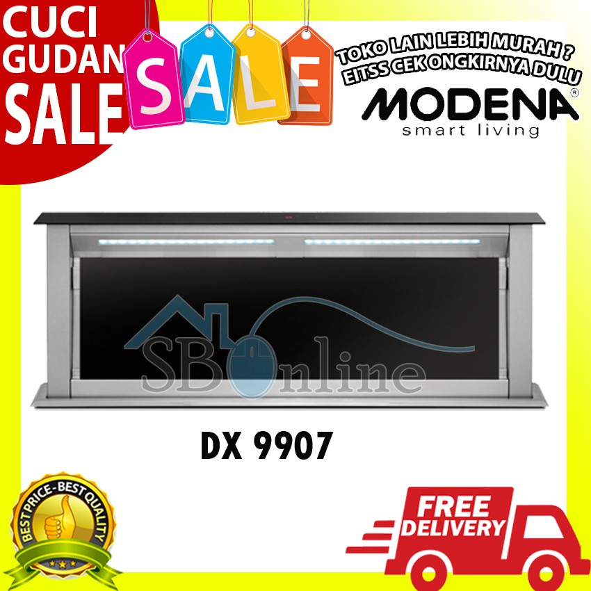 Jual Downdraft Hood Modena DX 9907 Cooker Hood Modena Shopee Indonesia