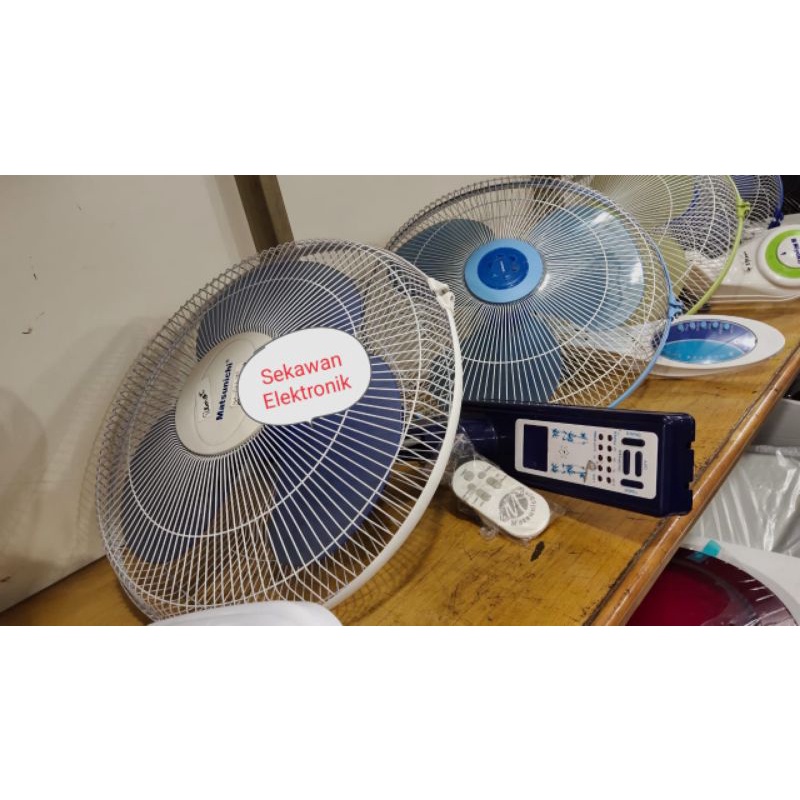 KIPAS ANGIN DINDING 16 INCH MATSUNICHI REMOTE
