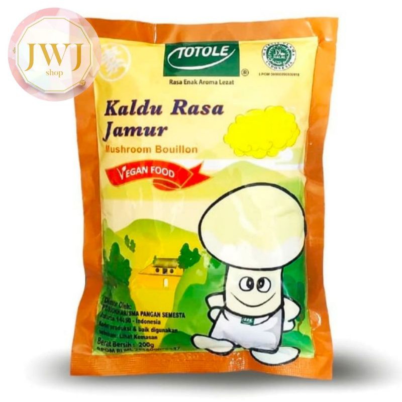 TOTOLE 200GR BUMBU PENYEDAP KALDU JAMUR VEGETARIAN VEGAN