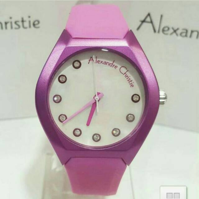 Jam tangan wanita ac/rolex/bonia/aigner/chanel/fossil/dior/guess/gucci/ripcurl/quicksilver/dkny/alba