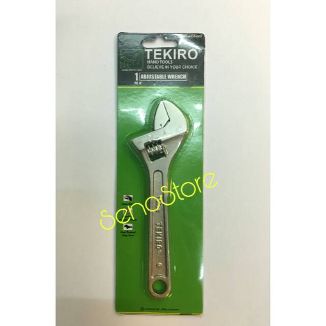 TEKIRO Kunci Inggris 6"
