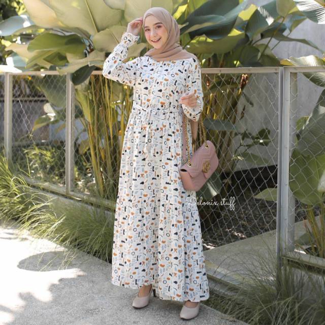 Homey dress motif by delonix stuff