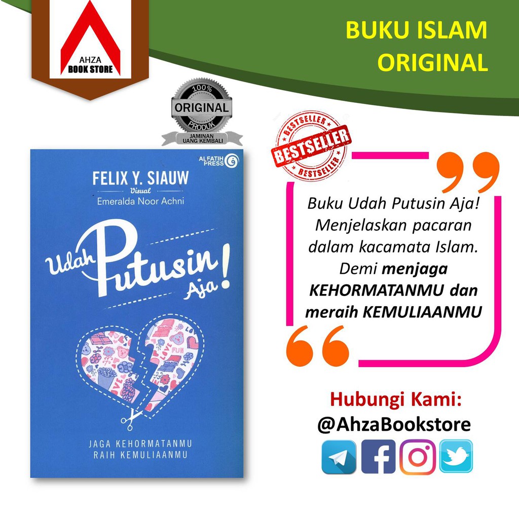 BUKU ISLAM UDAH PUTUSIN AJA FELIX SIAUW