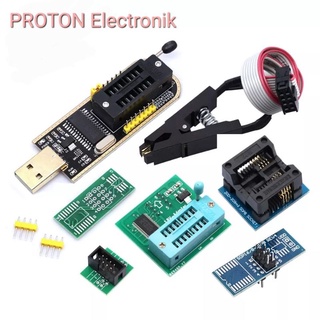 Jual Paket komplit Alat Flash bios IC CH341 CH341A USB Programmer