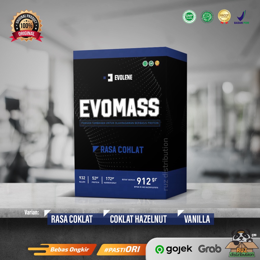 EVOLENE Evomass 912 gram / 2lbs - Evo Mass - Susu Gainer Fitness