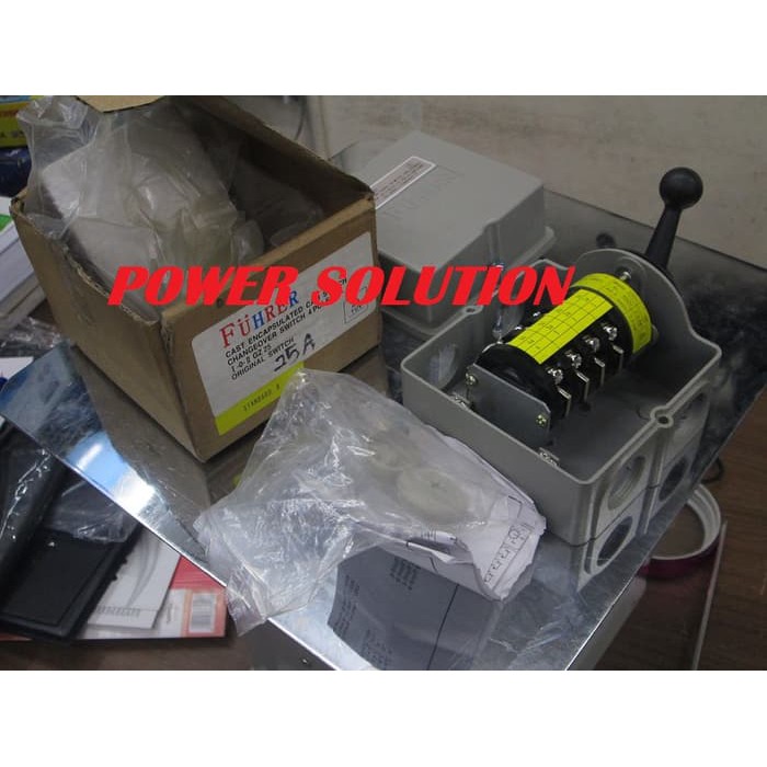OHM SKALAR 25A, COS 25A, CHANGE OVER SWITCH 25A 4PULL