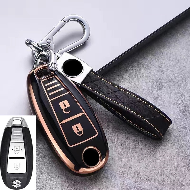 Case Pelindung Kunci Mobil Keyless Bahan TPU Untuk Suzuki Swift SX4 Grand SCORSS Vitara