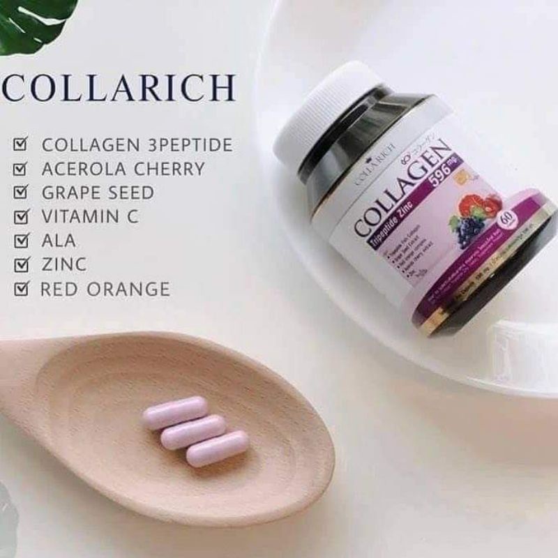 COLARICH COLLAGEN 596MG ORIGINAL THAILAND