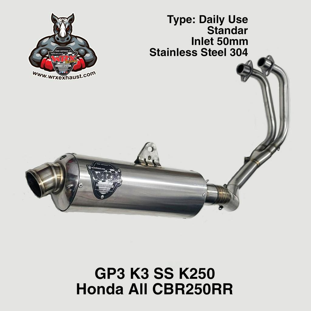 Knalpot WRX GP3 SS K250 CBR250RR