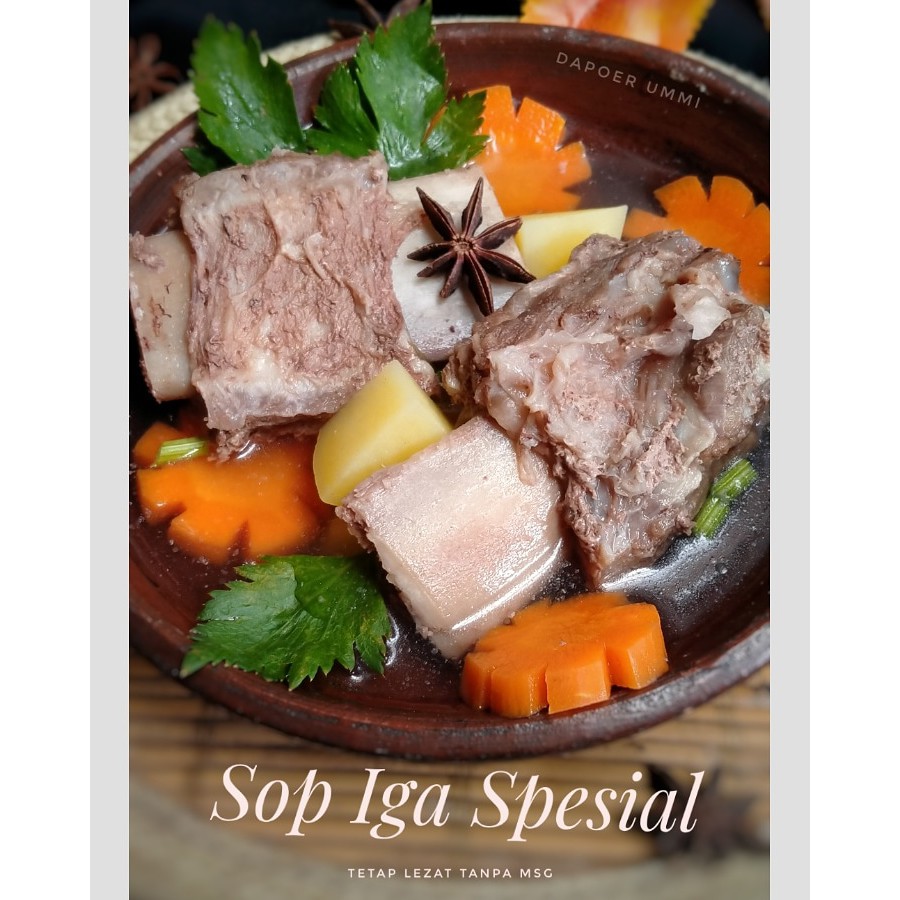 

Sop Iga Special