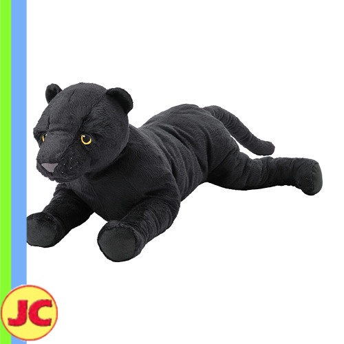 Mainan Boneka, macan kumbang warna hitam, lembut, panjang54 cm Moderlig