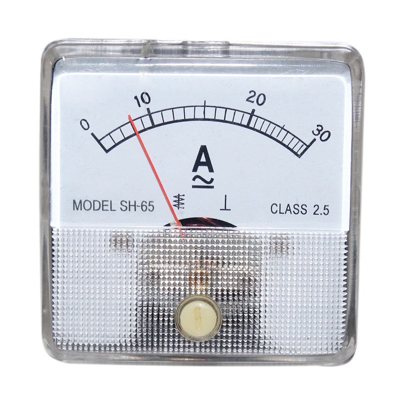 EELIC PAM-65 -A30-1 Panel AC/DC Ampere Meter Analog Program 65 Standart Internasional