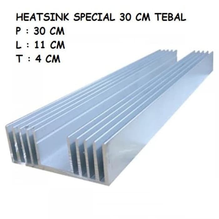 Heatsink Special 30 CM / Pendingin Special 30CM Tebal Pendingin Serbaguna Elektronik Audio Heatsing