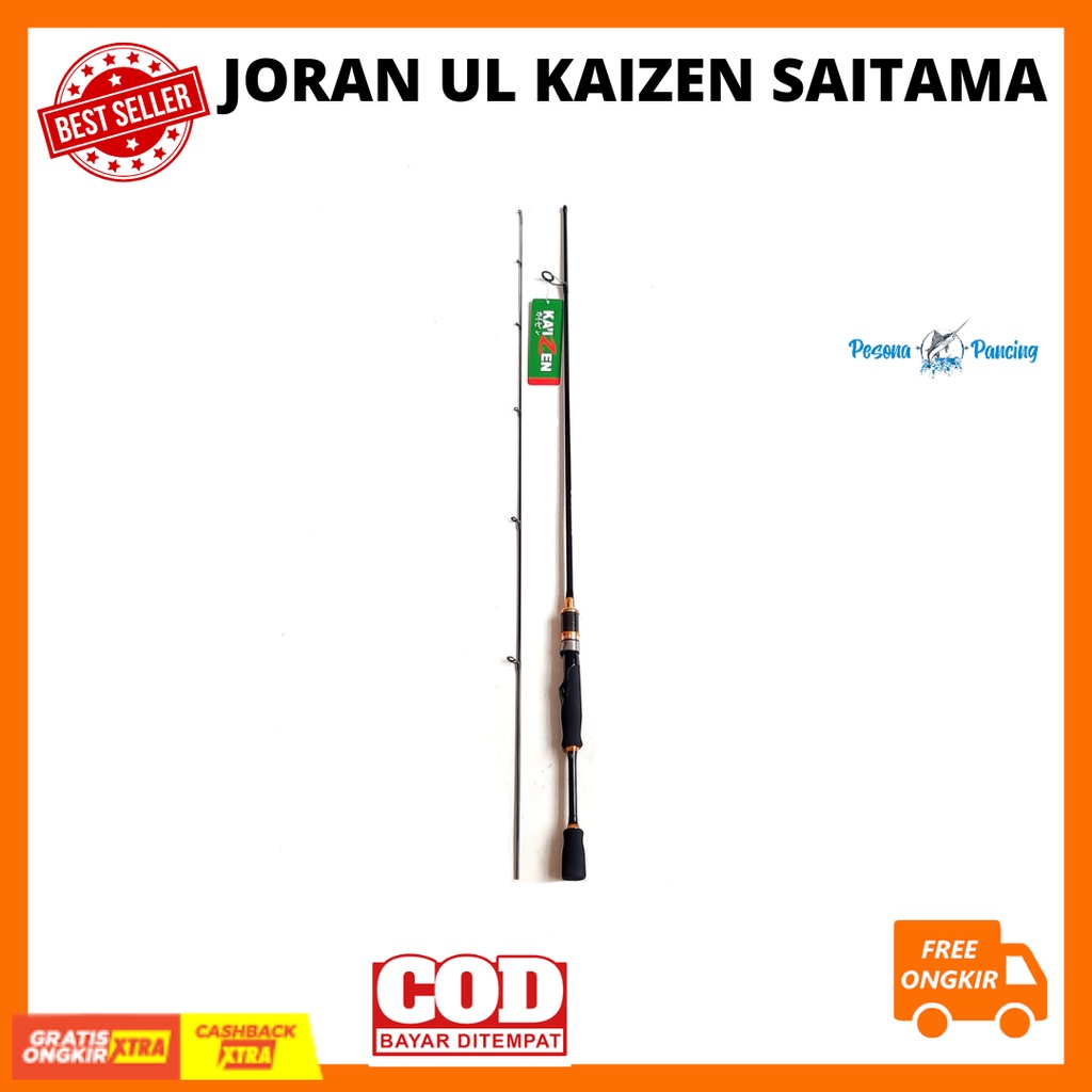 Joran Pancing Carbon Solid KAIZEN SAITAMA UL 198