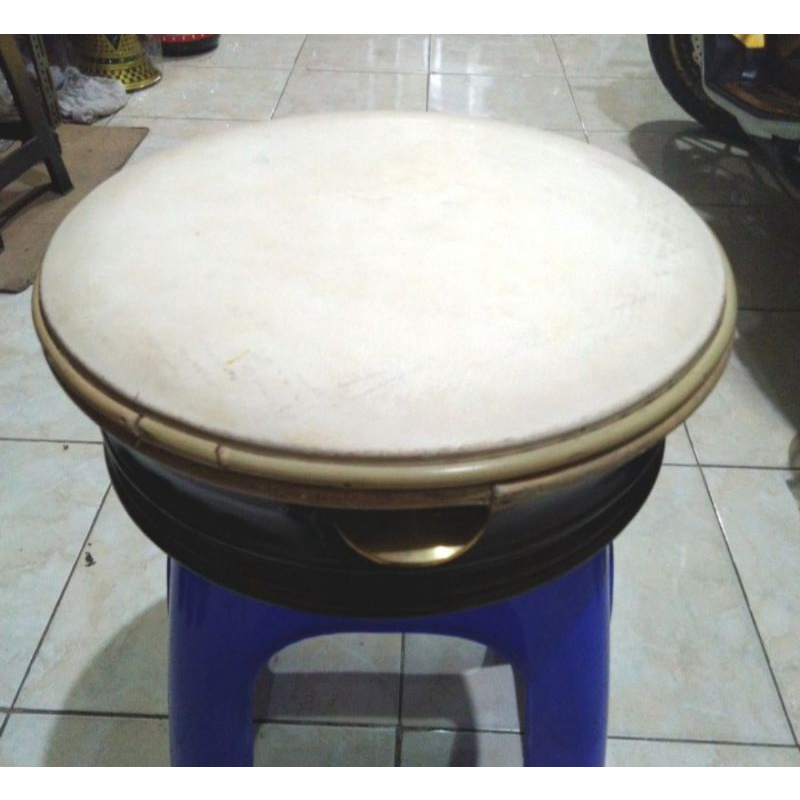 rapai gendang rapai aceh melayu rebana rapai 40cm 45cm - Alat musik gendang rapai aceh melayu-5