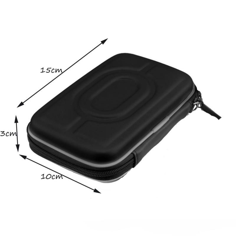 GS8i Shockproof Hdd Protection Bag 2.5 Inch - H96 - Black Or-i