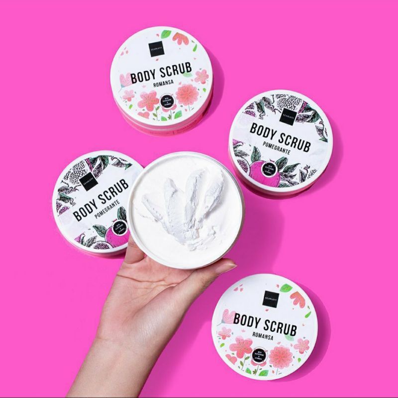 SCARLETT BRIGHTENING BODY SCRUB - SCARLETT BODY SCRUB