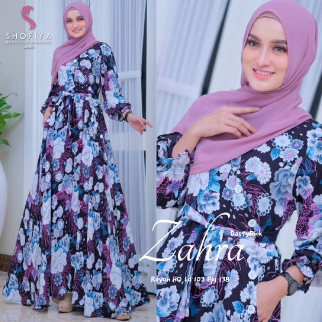 ZAHRA DRESS ORY BY SHOFIYA