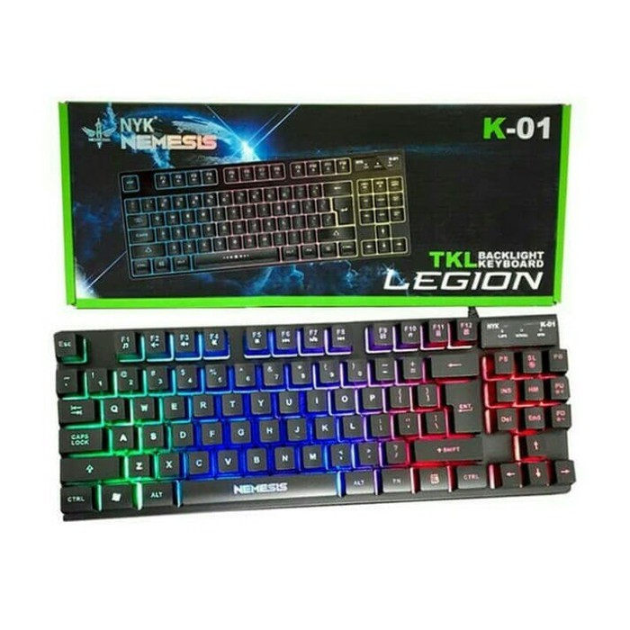 Keyboard Gaming NYK K01 / K-01 RGB TKL