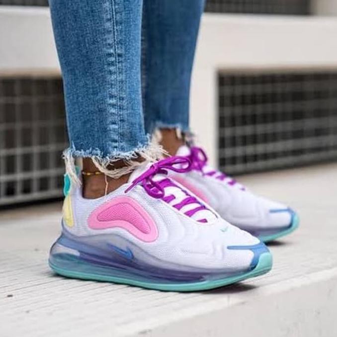 Barang Bagus sneakers wanita,,,, Sepatu Nike Airmax 720 White Psychic Powder Premium Original STOK