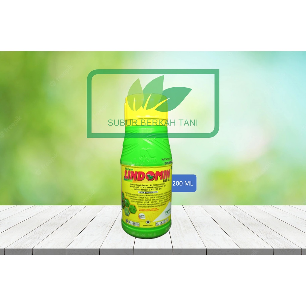 herbisida selektif lindomin 200 ml , PEMBASNI GULMA LINDOMIN 865 SL , LINDOMIN 200ML , HERBISIDA LIN