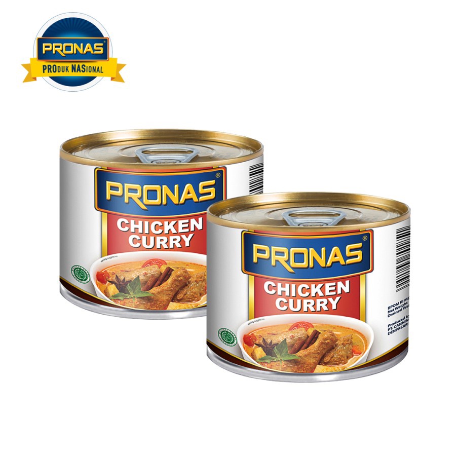 PRONAS Kari Ayam Kaleng 200gr | Pronas Canned Chicken Curry