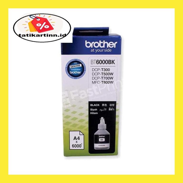 

740Dpppt Brother Bt6000Bk Tinta Printer - Ink Cartridge Black Bt-6000Bk 8D6Mpt0P