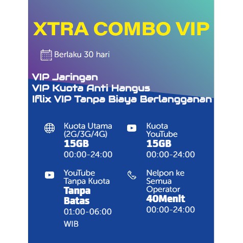 XTRA COMBO VIP MURAH 