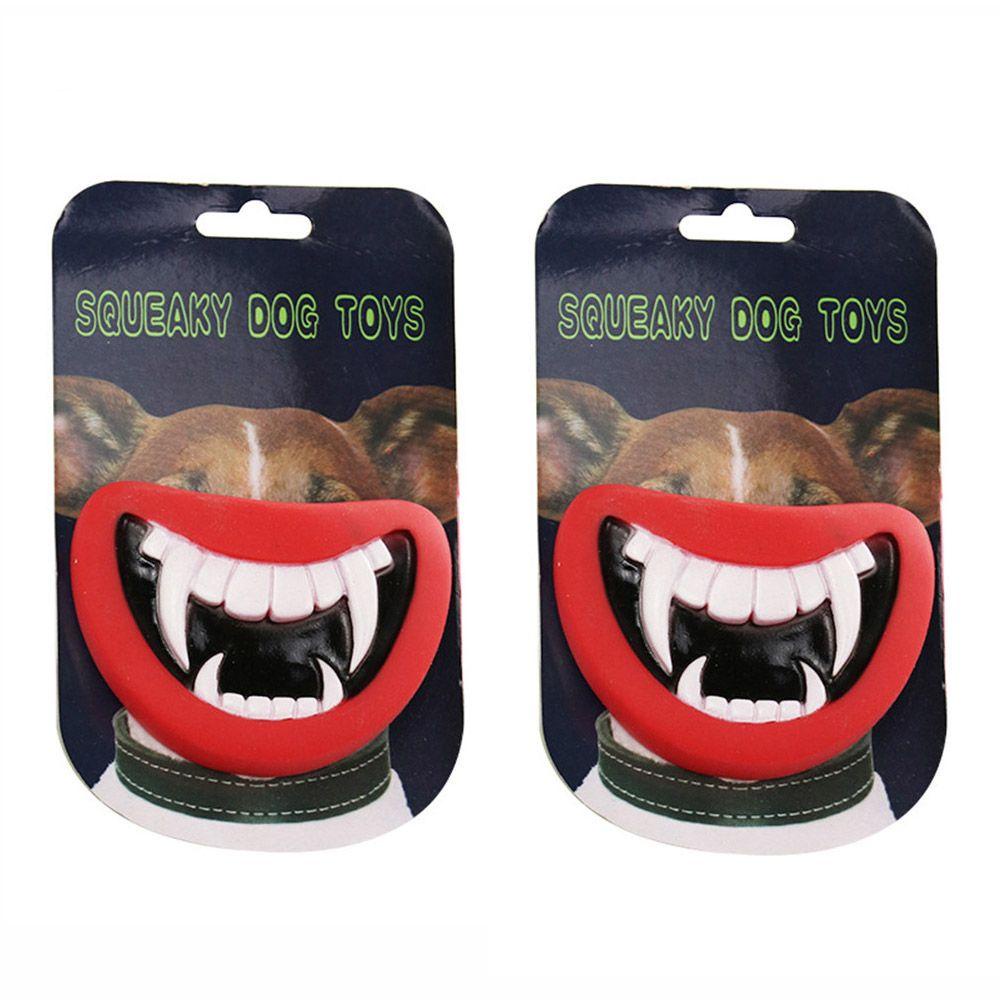 Solighter 2PCS Mainan Hewan Peliharaan Lucu Produk Hewan Peliharaan Bermain Mengunyah Mainan Anjing Halloween