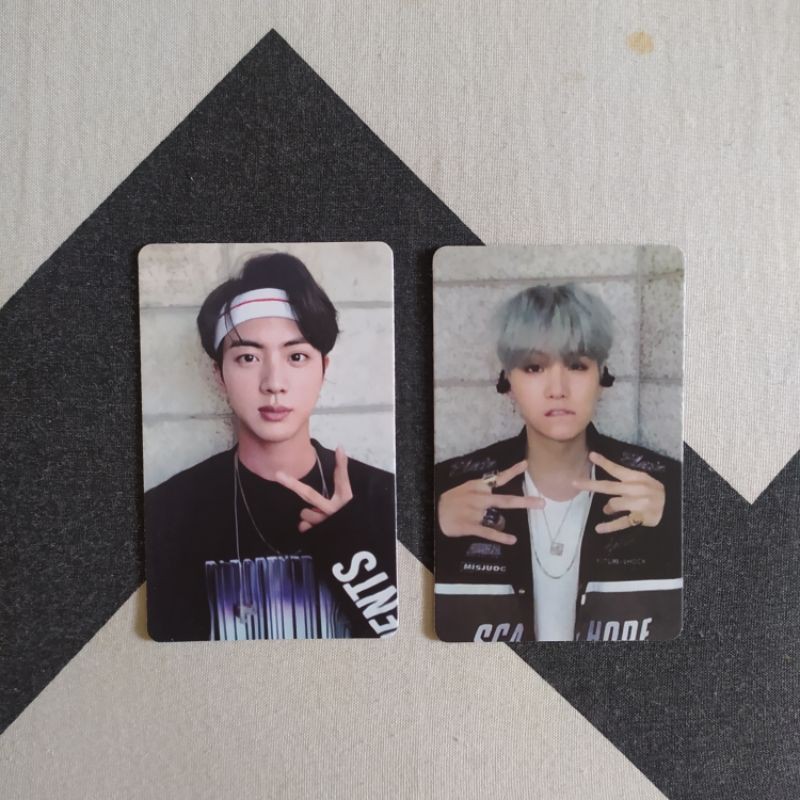 [BOOKED] UNOFF BTS Memories Of 2017 Bluray PC Photocard JIN, YOONGI