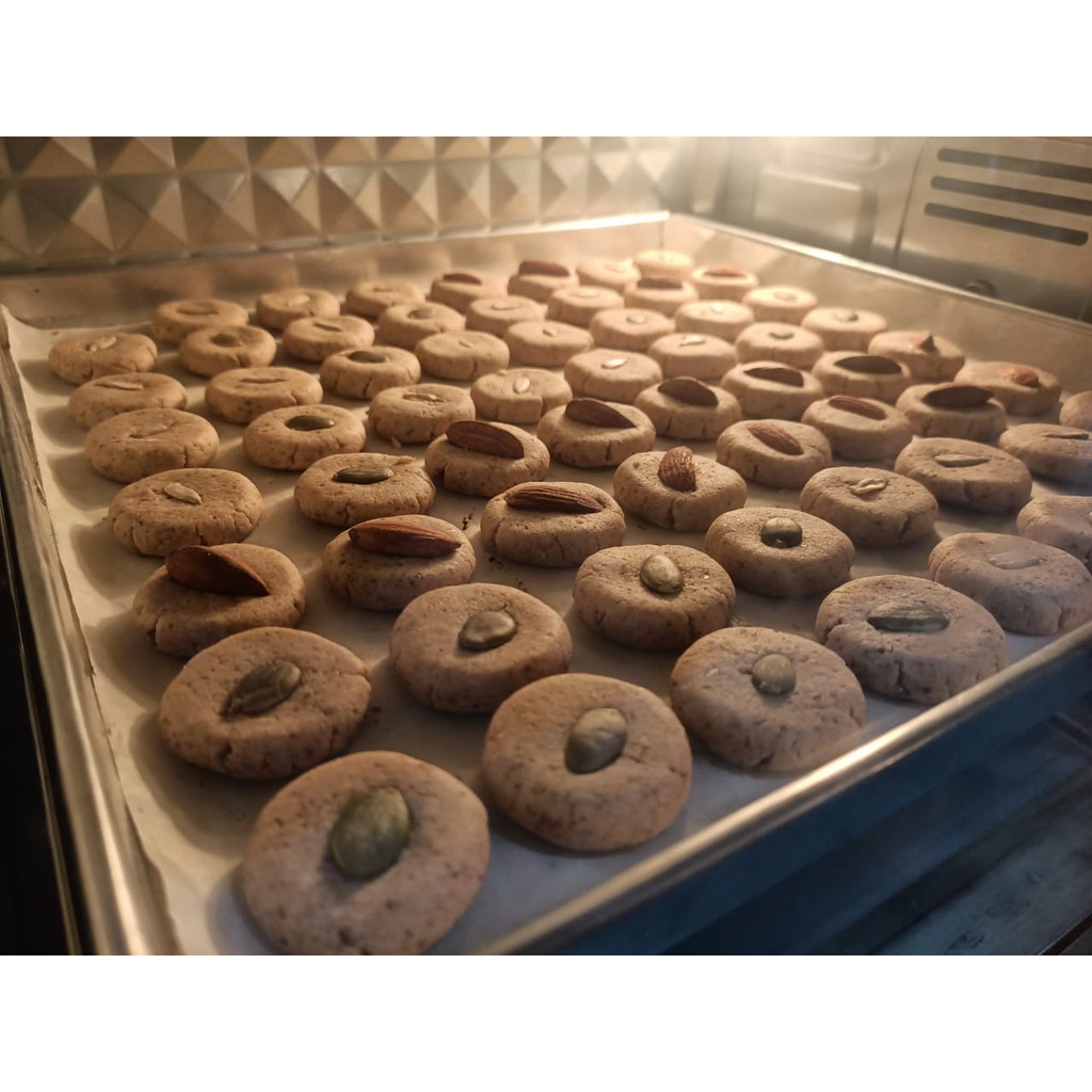 

Vegan Cookies Gluten Free, Sna Diet, Cookies Almond - Dark Choco