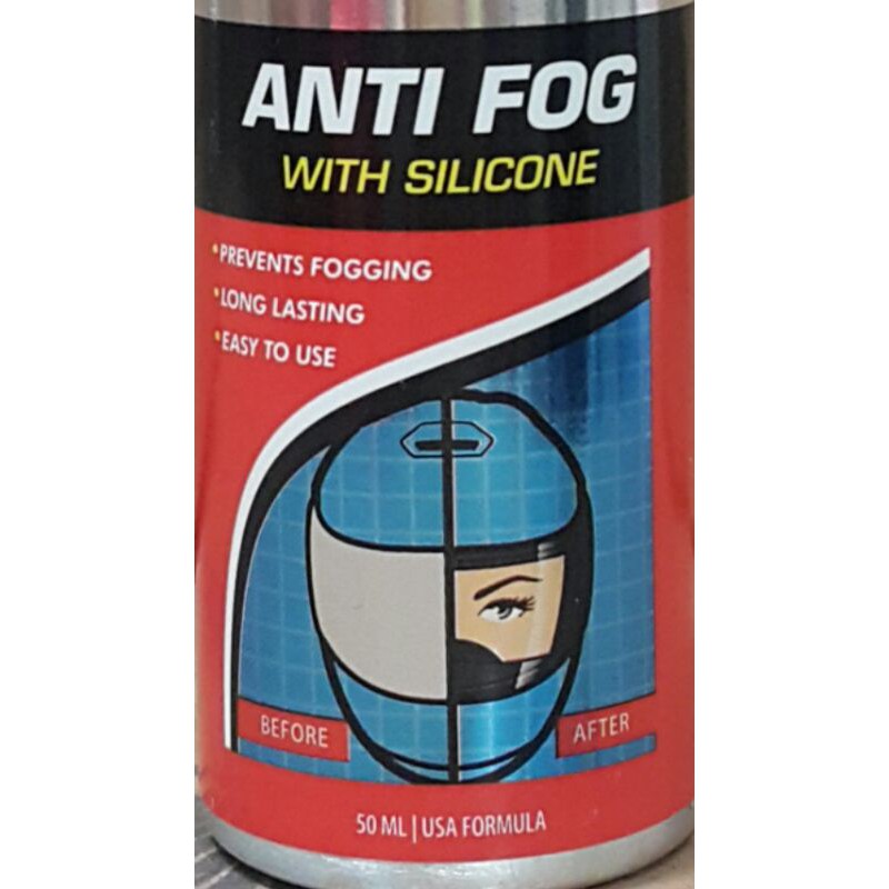 LAPISAN ANTI EMBUN &amp; ANTI KABUT MASTER ANTI FOG WITH SILICONE 50 ML