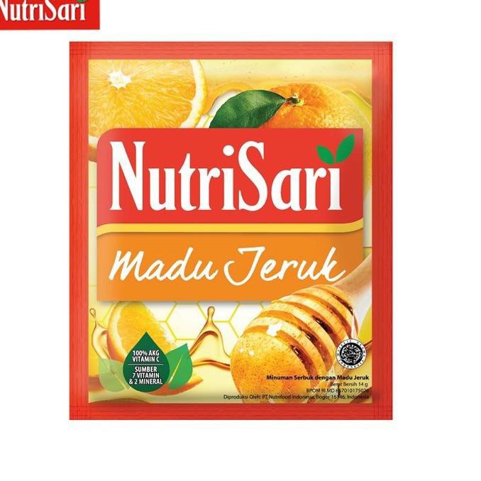 

Harga grosir Nutrisari Madu Jeruk 14 gr 20's V31V06